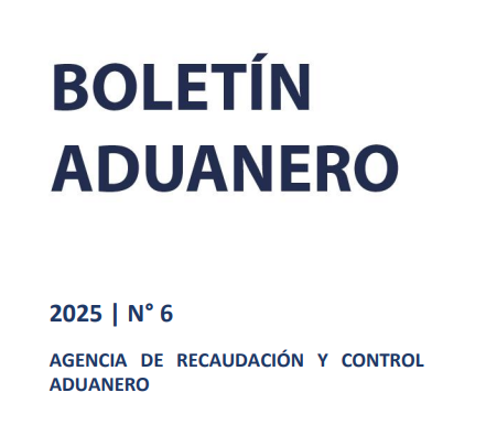 BOLETÍN ADUANERO N°6 -ARCA-